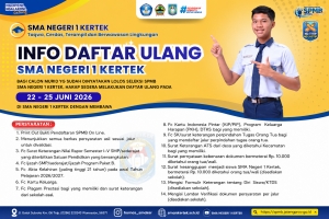 INFORMASI DAFTAR ULANG DI SMAN 1 KERTEK 2026